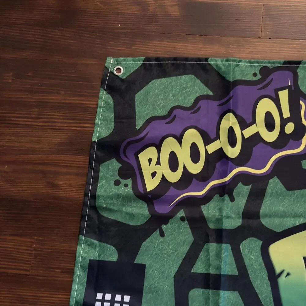 Turtles Theme Happy Birthday 3x5 Ft. Banner Cartoon 44 x 70
